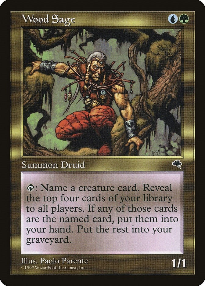 Image for Wood Sage (275) - Magic: The Gathering