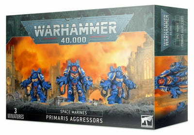 SPACE MARINES PRIMARIS AGGRESSORS
