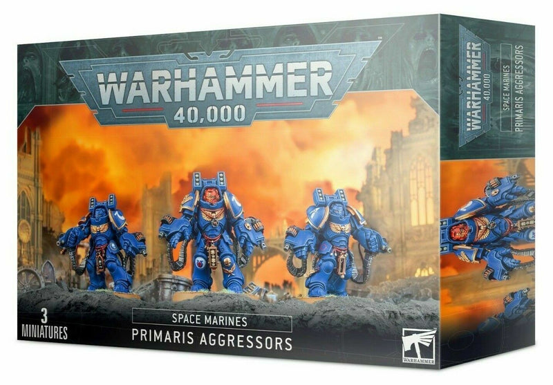 SPACE MARINES PRIMARIS AGGRESSORS