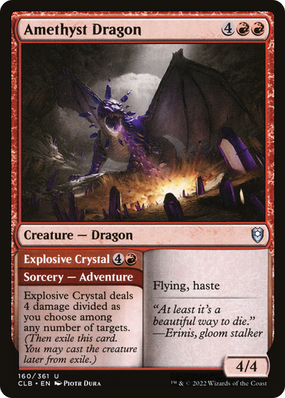 Amethyst Dragon (160) (Commander Legends: Battle for Baldur's Gate)