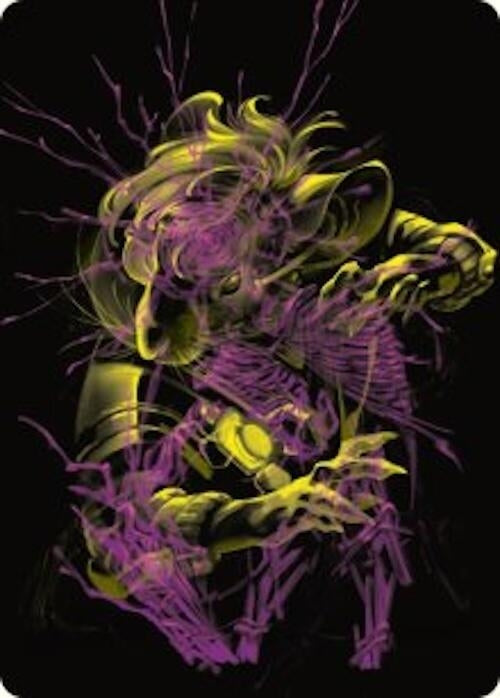 Nashi, Searcher in the Dark Art Card (43/54) (43) (Art Series: Duskmourn: House of Horror)