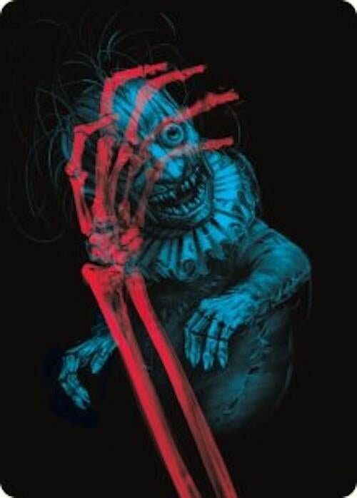 Marvin, Murderous Mimic Art Card (45) (Art Series: Duskmourn: House of Horror)