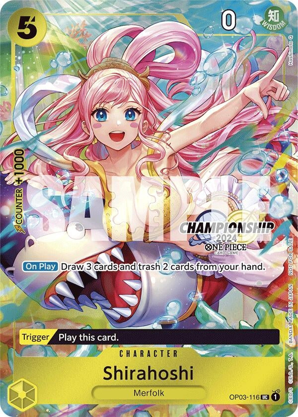 Image for Shirahoshi (CS 2024 Celebration Pack) (OP03-116) (One Piece Promotion Cards) - One Piece Card Game