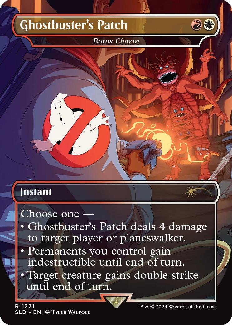 Ghostbuster's Patch - Boros Charm (1771) (Secret Lair Drop Series)