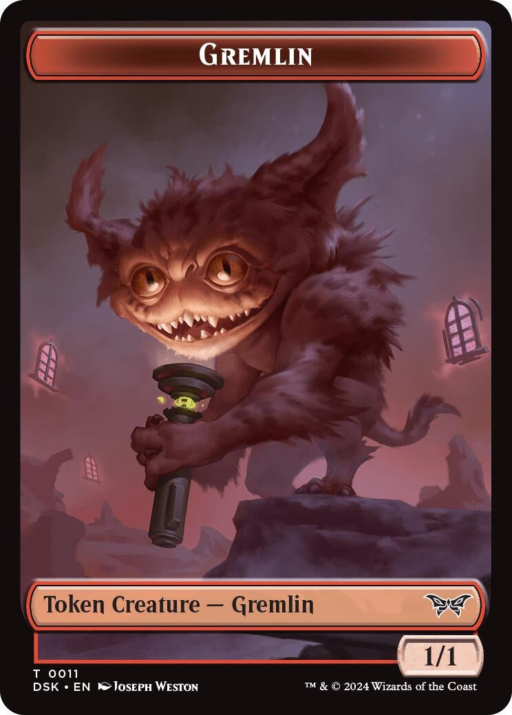 Gremlin Token (11) (Duskmourn: House of Horror)