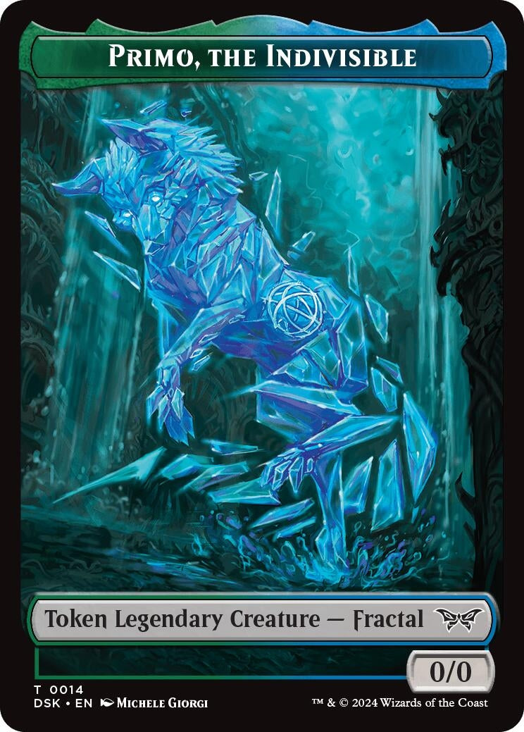Primo, the Indivisible Token (14) (Duskmourn: House of Horror)