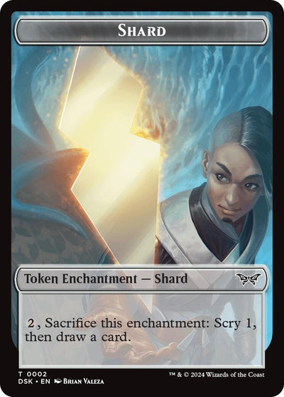 Shard Token (2) (Duskmourn: House of Horror)