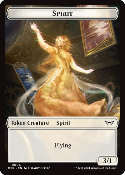 Spirit (0006) Token (6) (Duskmourn: House of Horror)