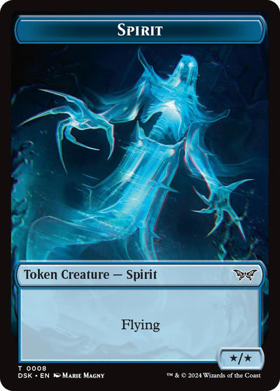 Spirit (0008) Token (8) (Duskmourn: House of Horror)