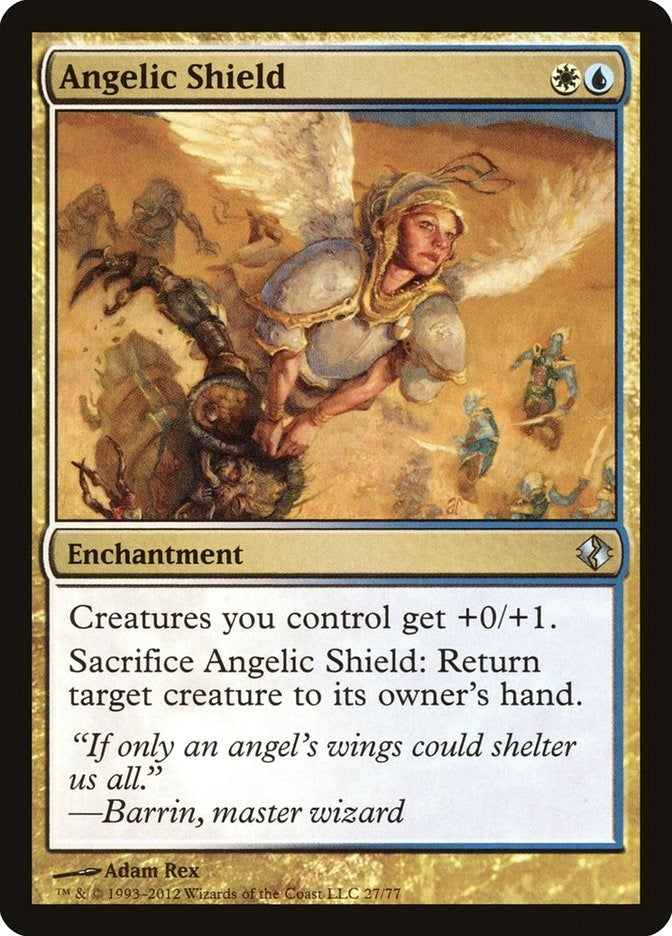 Angelic Shield (27) (Duel Decks: Venser vs. Koth)