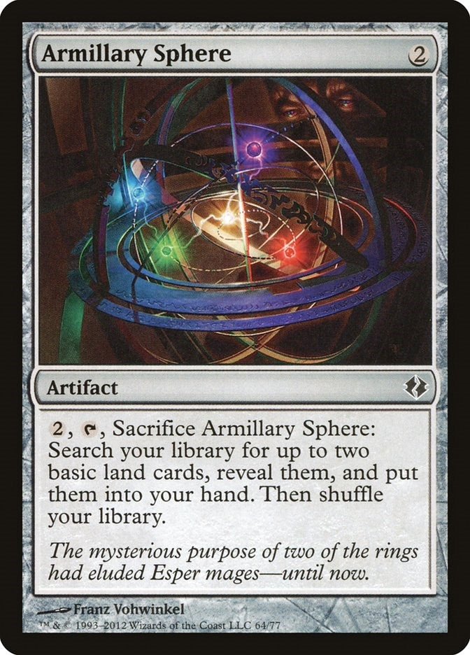 Armillary Sphere (64) (Duel Decks: Venser vs. Koth)