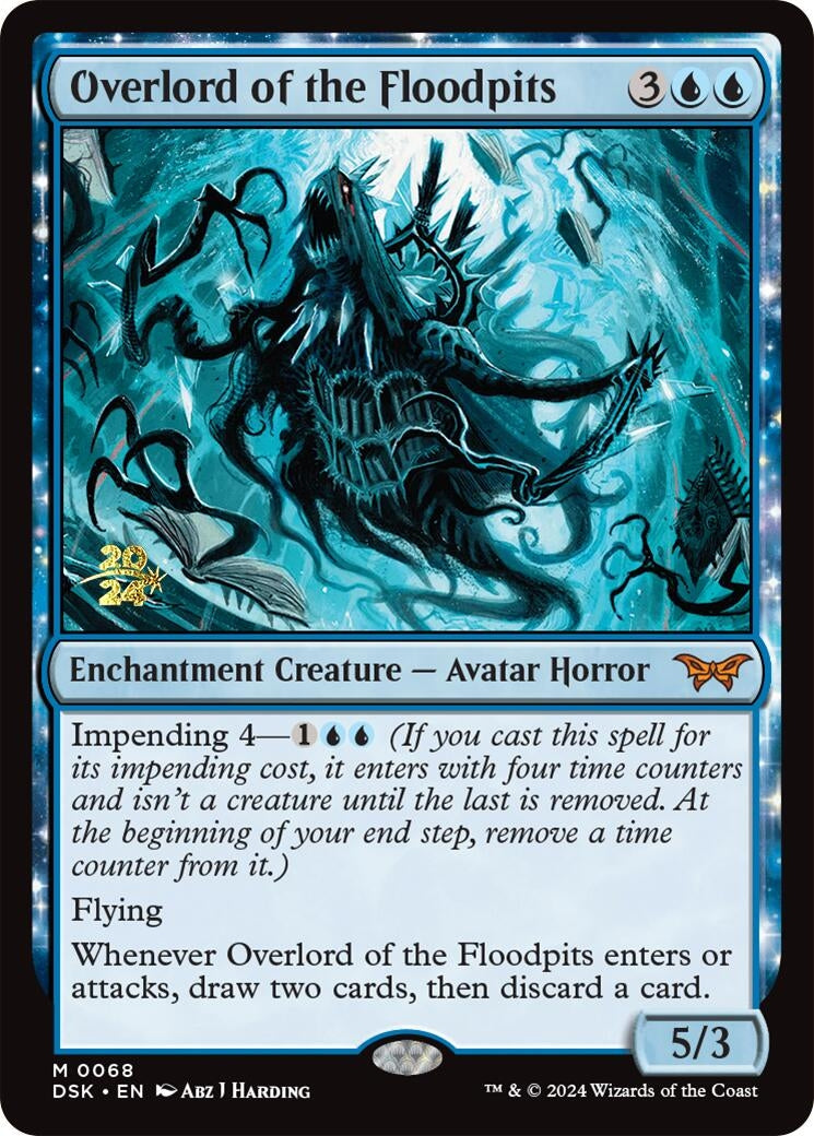 Overlord of the Floodpits (68) (Prerelease Cards)