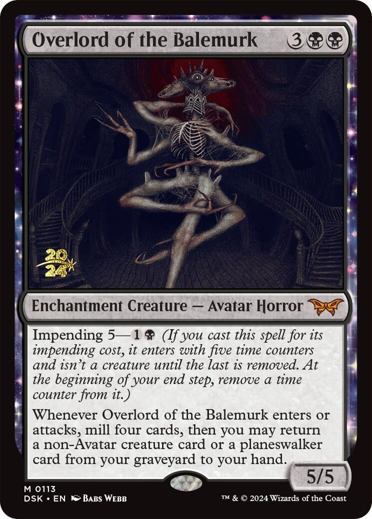 Overlord of the Balemurk (113) (Prerelease Cards)