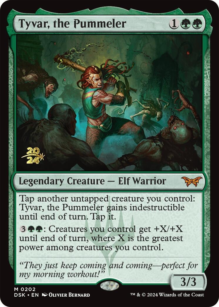 Tyvar, the Pummeler (202) (Prerelease Cards)