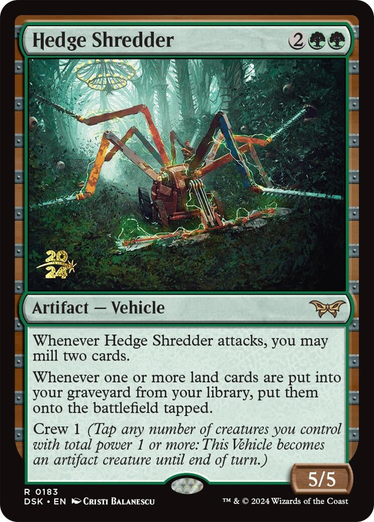 Hedge Shredder (183) (Prerelease Cards)