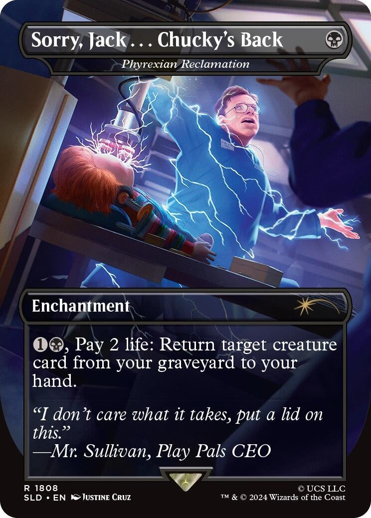 Sorry, Jack . . . Chucky's Back - Phyrexian Reclamation (1808) (Secret Lair Drop Series)