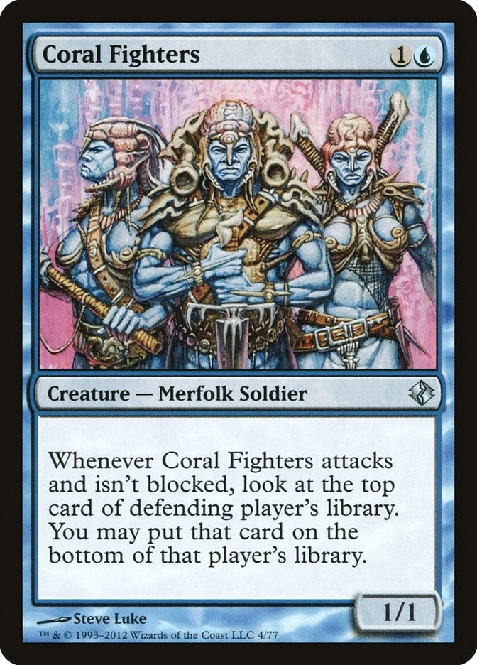 Coral Fighters (4) (Duel Decks: Venser vs. Koth)