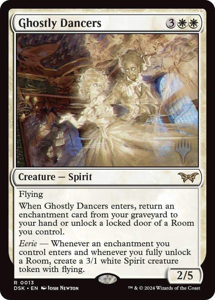 Ghostly Dancers (13) (Promo Pack: Duskmourn: House of Horror)