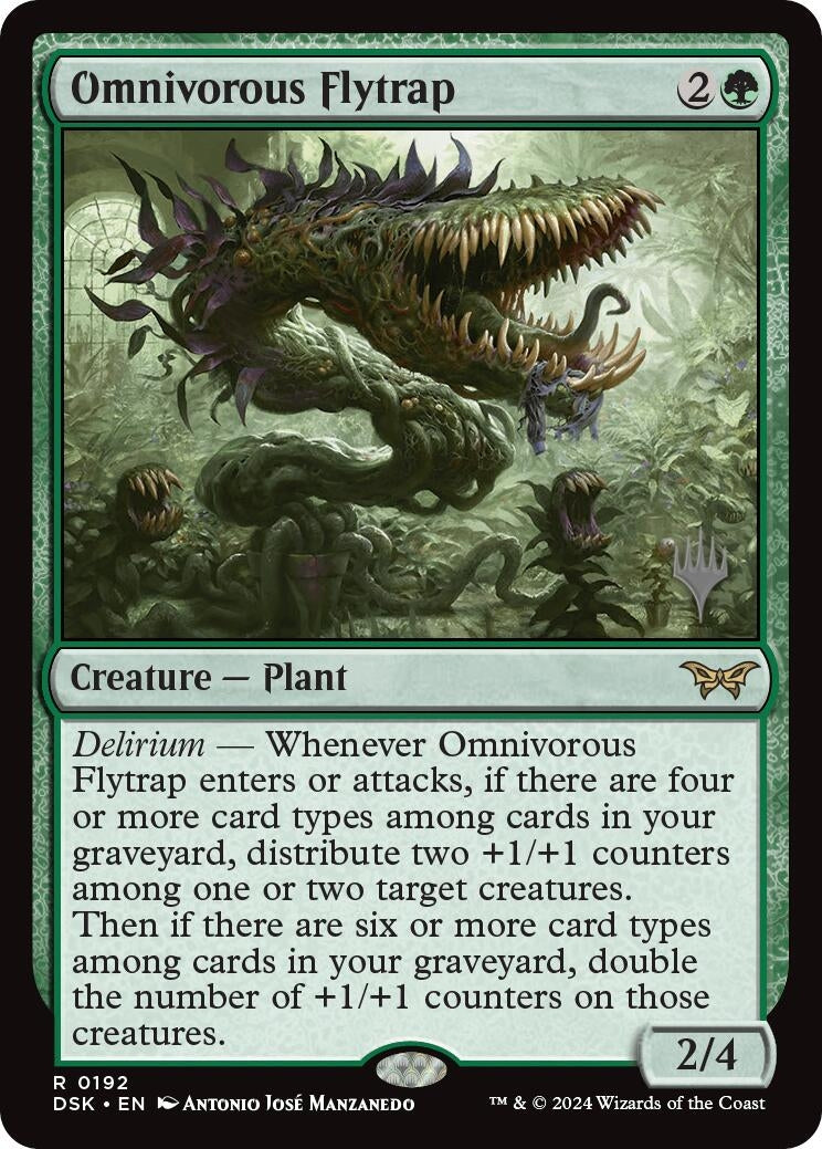 Omnivorous Flytrap (192) (Promo Pack: Duskmourn: House of Horror)