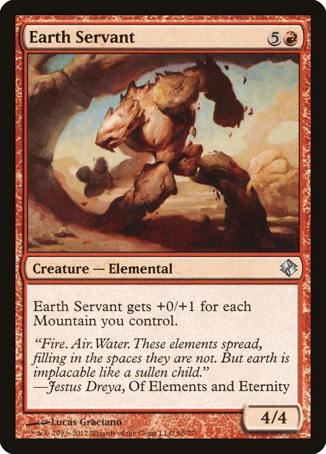 Earth Servant (60) (Duel Decks: Venser vs. Koth)