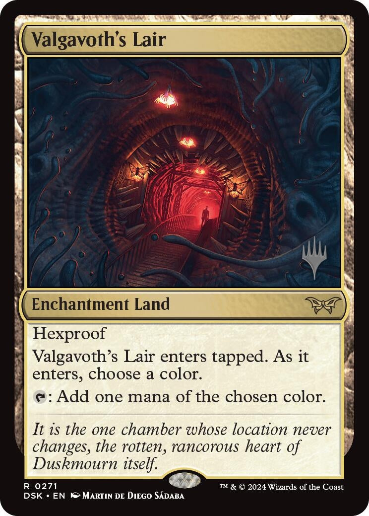 Valgavoth's Lair (271) (Promo Pack: Duskmourn: House of Horror)