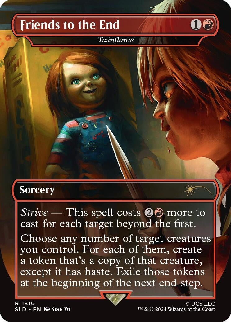 Friends to the End - Twinflame (1810) (Secret Lair Drop Series)