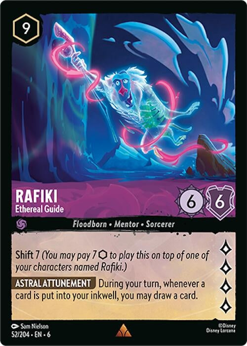 Rafiki - Ethereal Guide (52/204) (Azurite Sea)
