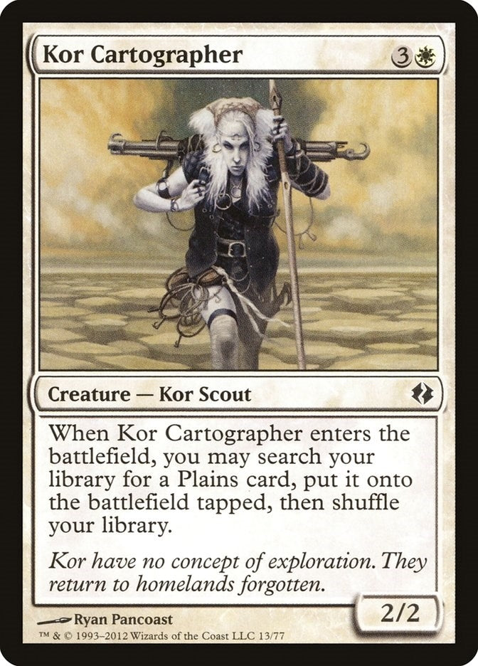 Kor Cartographer (13) (Duel Decks: Venser vs. Koth)