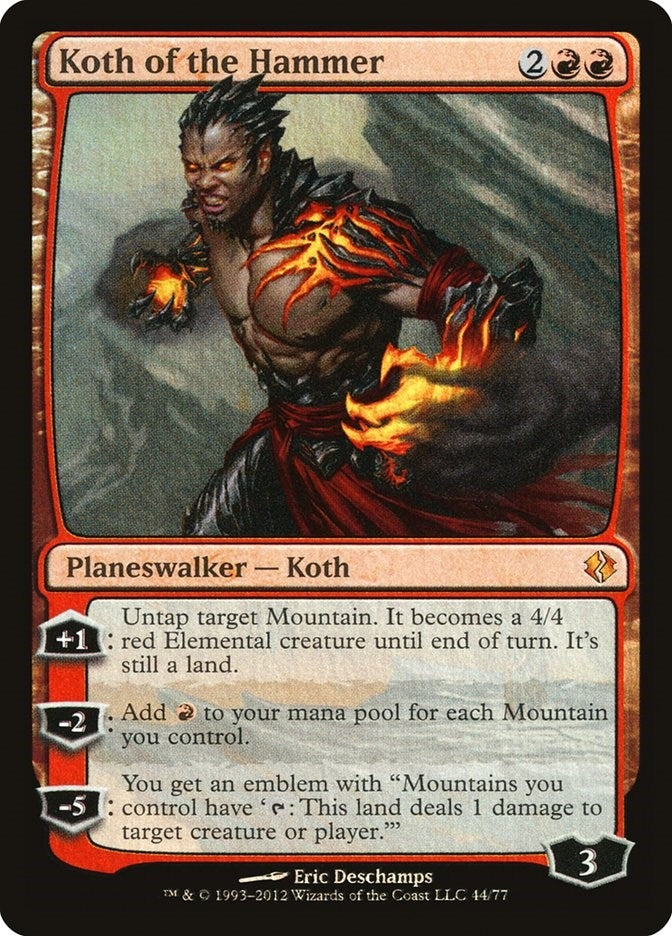 Koth of the Hammer (44) (Duel Decks: Venser vs. Koth)