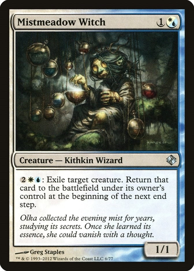 Mistmeadow Witch (6) (Duel Decks: Venser vs. Koth)