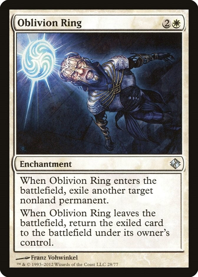 Oblivion Ring (28) (Duel Decks: Venser vs. Koth)