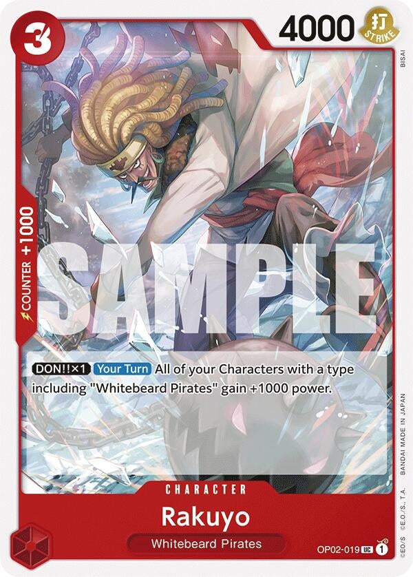 Rakuyo (OP02-019) (Starter Deck 15: RED Edward.Newgate)