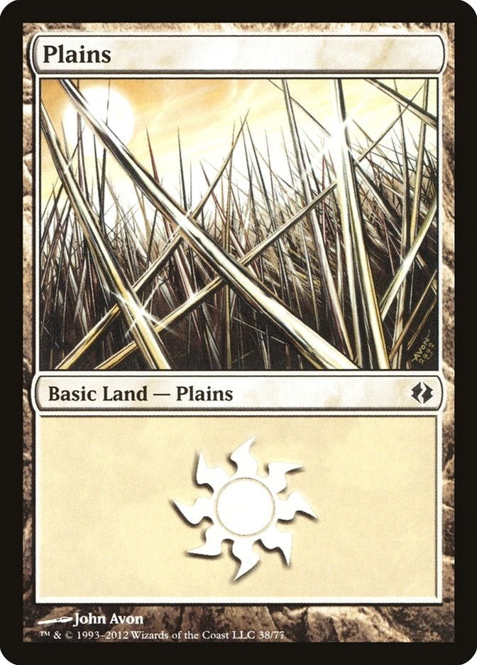 Plains (38) (38) (Duel Decks: Venser vs. Koth)