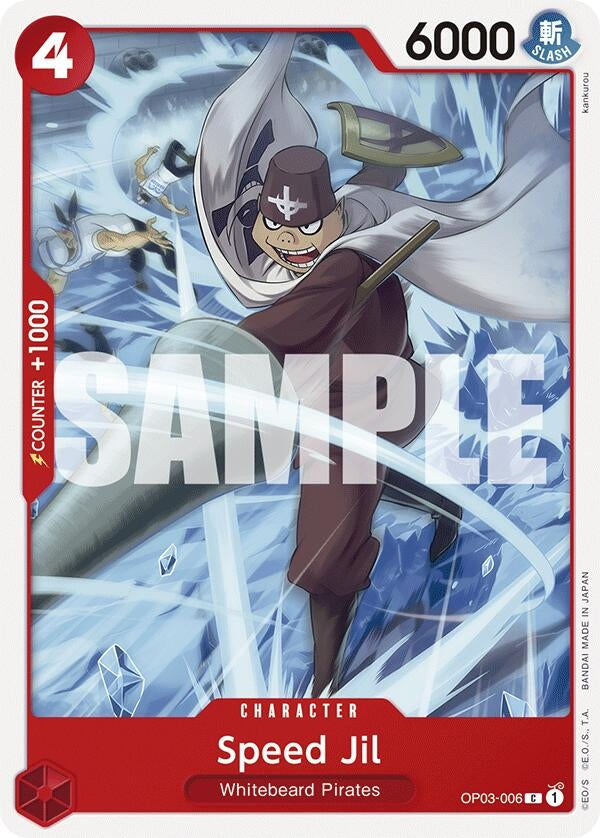 Image for Speed Jil (OP03-006) (Starter Deck 15: RED Edward.Newgate) - One Piece Card Game