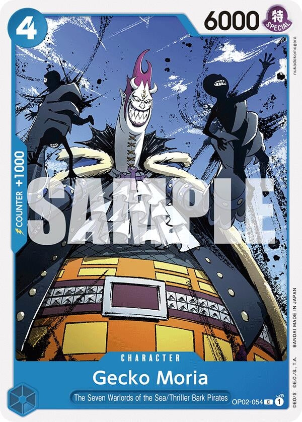 Image for Gecko Moria (OP02-054) (OP02-054) (Starter Deck 17: BLUE Donquixote Doflamingo) - One Piece Card Game