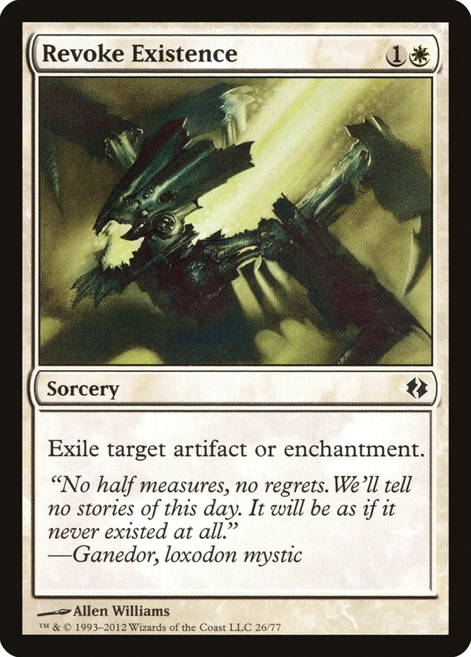 Revoke Existence (26) (Duel Decks: Venser vs. Koth)