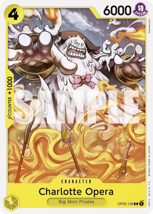 Image for Charlotte Opera (OP03-106) (Starter Deck 20: YELLOW Charlotte Katakuri) - One Piece Card Game