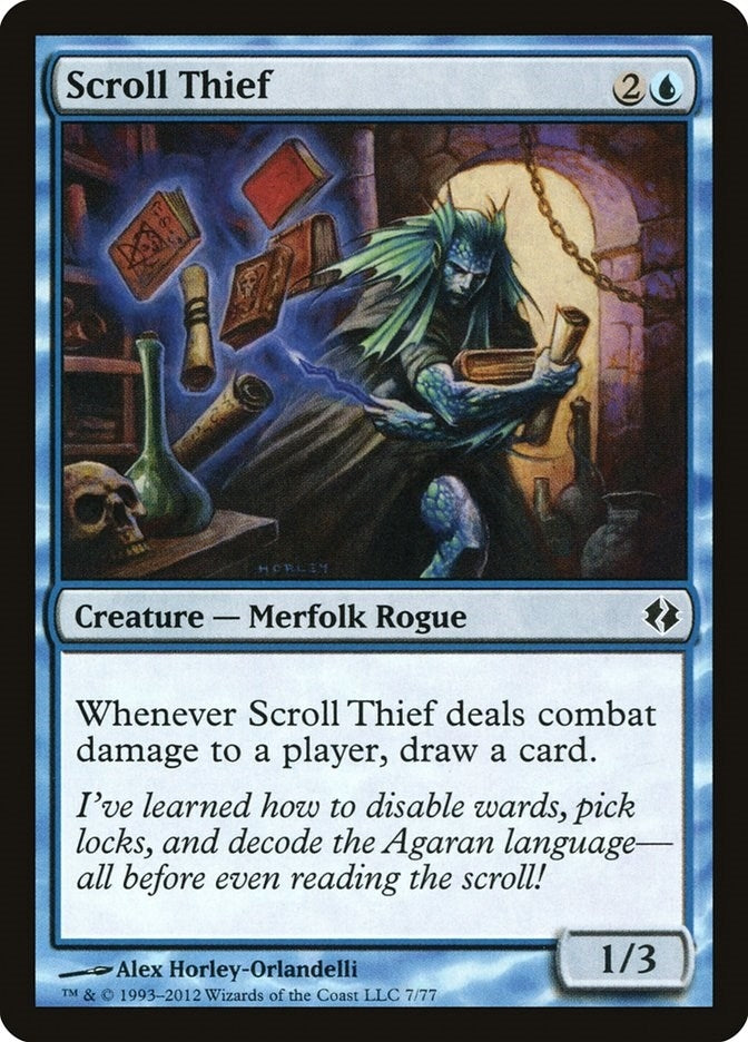 Scroll Thief (7) (Duel Decks: Venser vs. Koth)