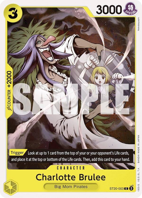 Image for Charlotte Brulee (ST20-003) (Starter Deck 20: YELLOW Charlotte Katakuri) - One Piece Card Game