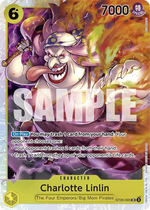 Image for Charlotte Linlin (ST20-005) (Starter Deck 20: YELLOW Charlotte Katakuri) - One Piece Card Game