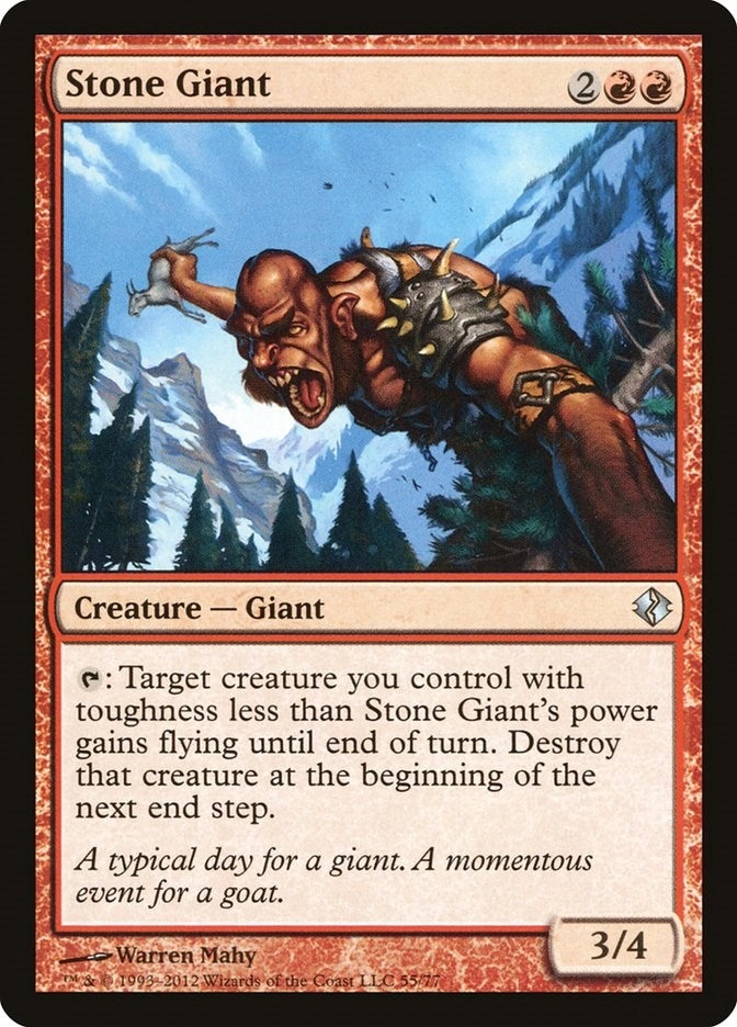 Stone Giant (55) (Duel Decks: Venser vs. Koth)