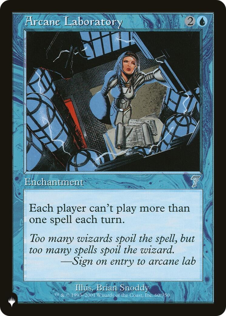 Arcane Laboratory (60/350) (The List Reprints)