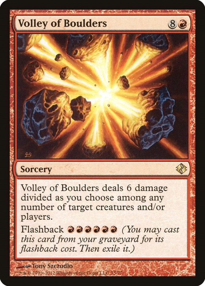 Image for Volley of Boulders (73) - Magic: The Gathering