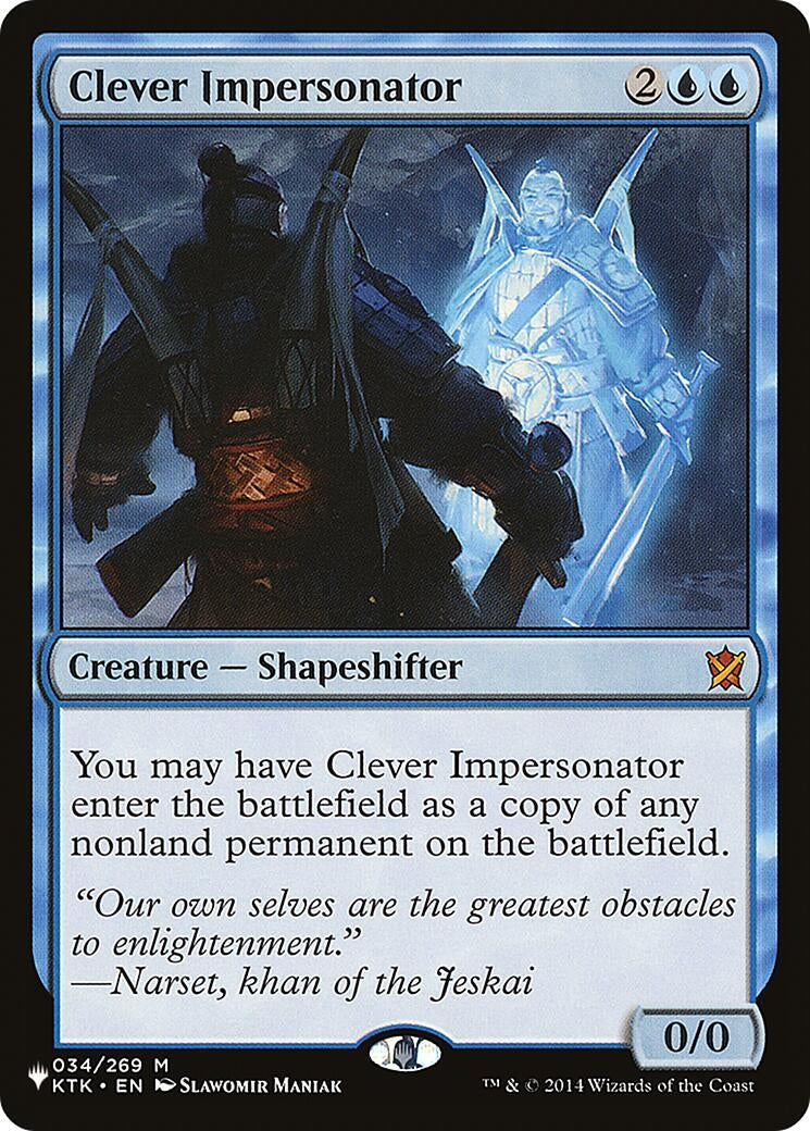Clever Impersonator (034/269) (The List Reprints)