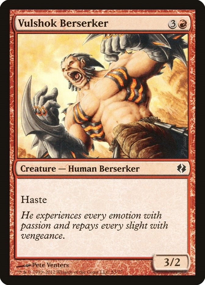 Image for Vulshok Berserker (53) - Magic: The Gathering