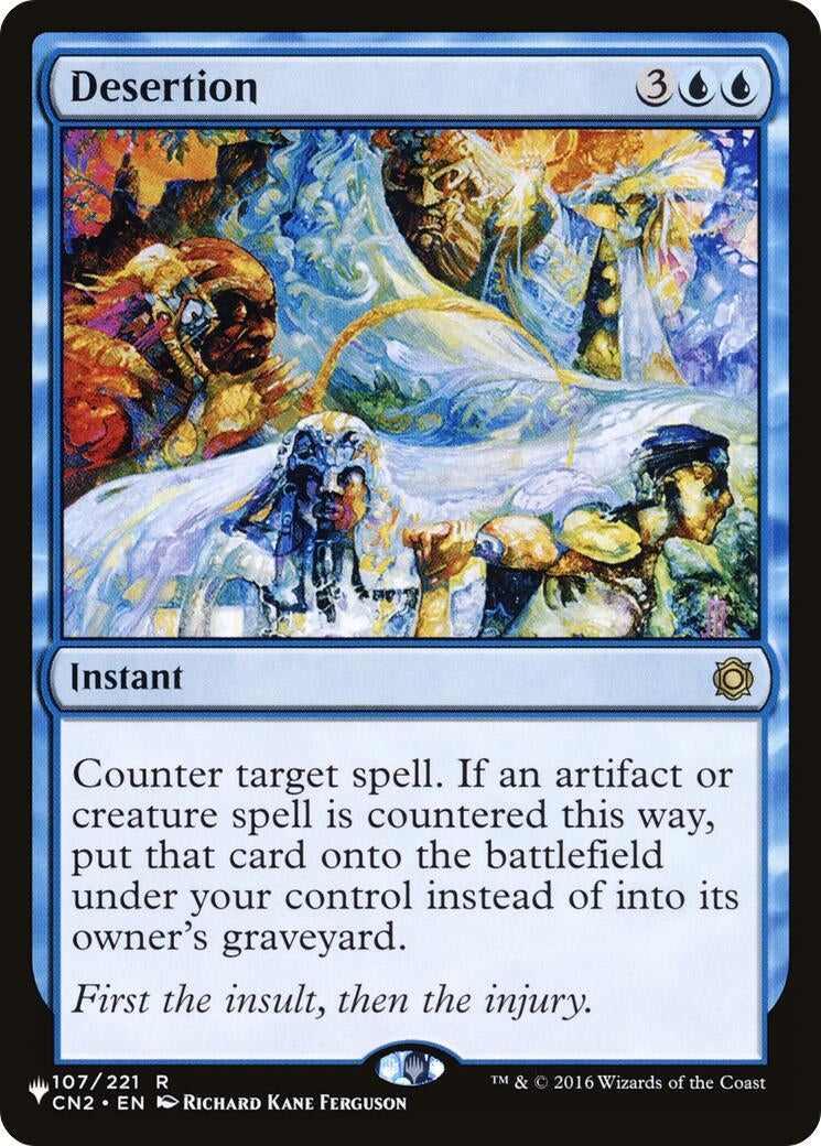 Desertion (107/221) (The List Reprints)