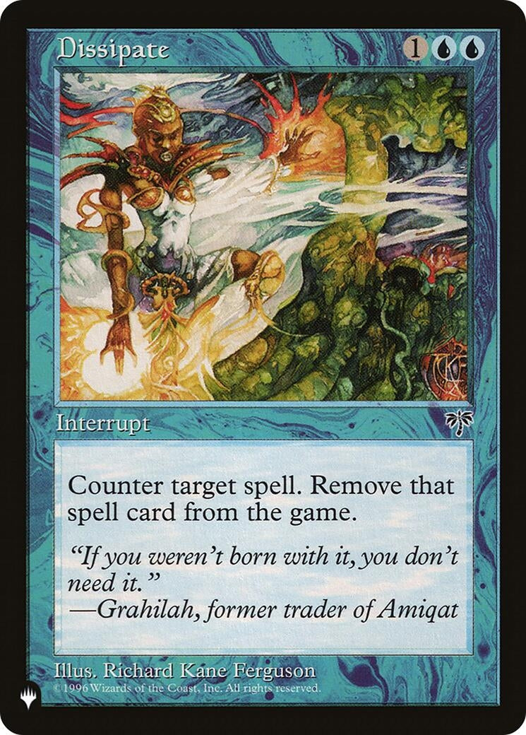 Dissipate (The List Reprints)