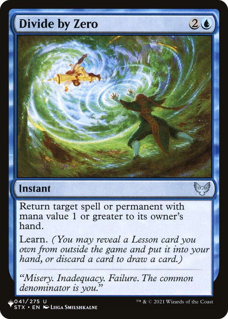 Divide by Zero (041/275) (The List Reprints)