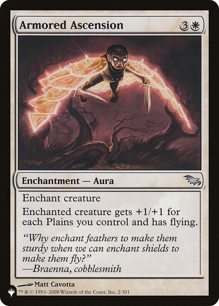 Armored Ascension (2/301) (The List Reprints)