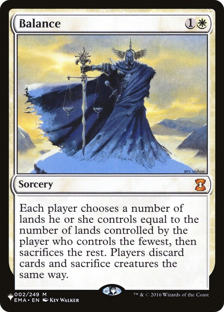 Balance (002/249) (The List Reprints)